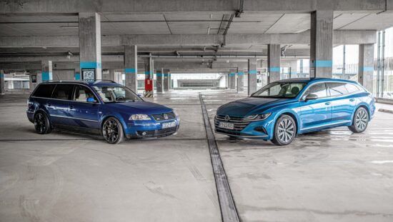 VW Arteon Shooting Brake vs. Passat Variant W8