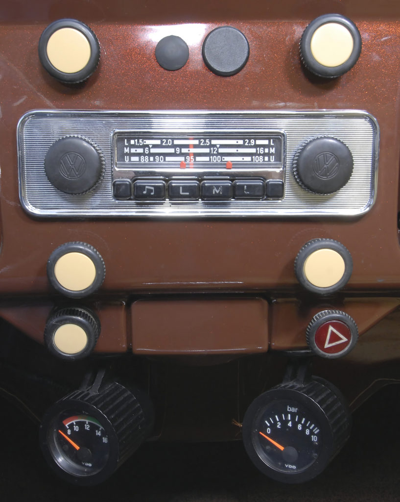 VW Garbus 1302 Custom oryginalne radio VW
