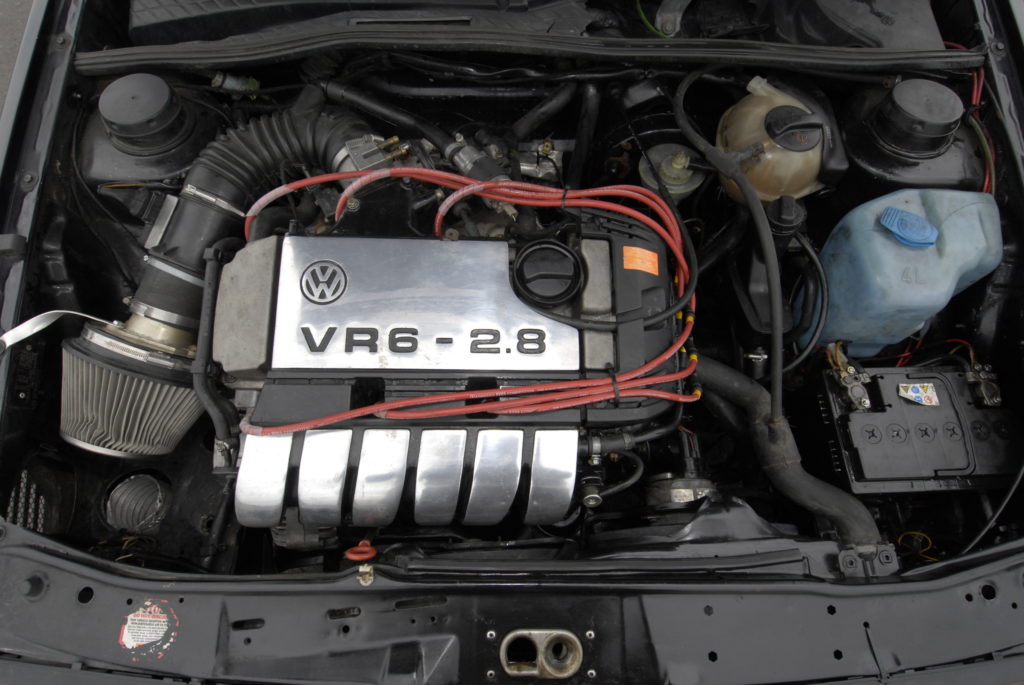 VW Golf 2 VR6 2.8 silnik VR 6 2.8 po swapie