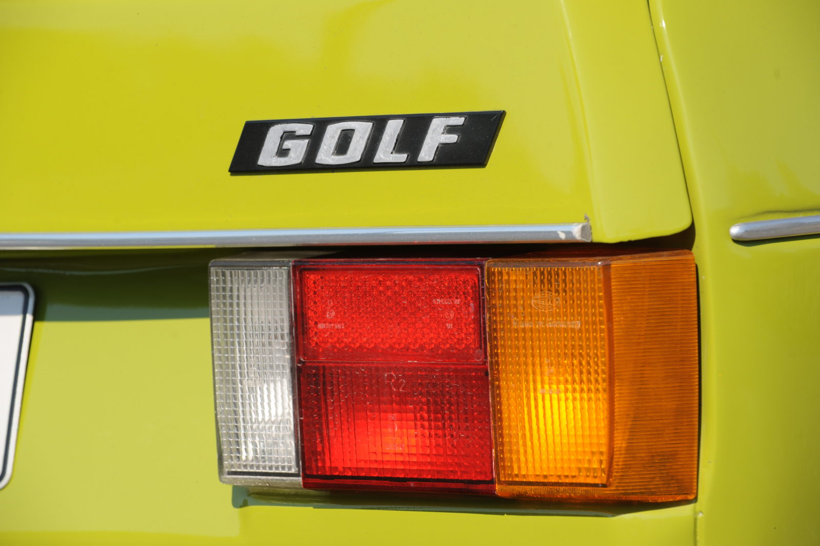 VW Golf Mk 1 1.6 EG tylne światło