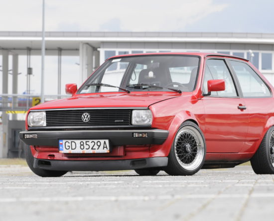 VW Polo 1.3 86c widok od przodu