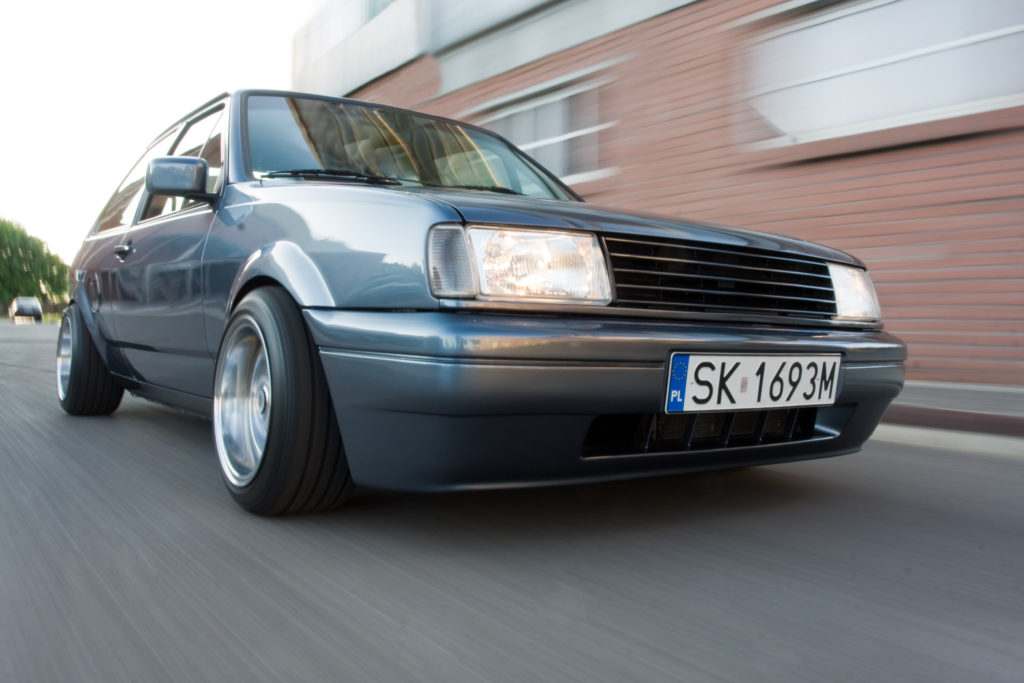 VW Polo G40 widok od przodu