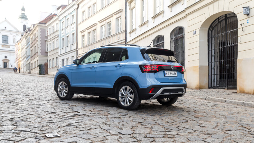 VW T-Cross FL widok z tyłu