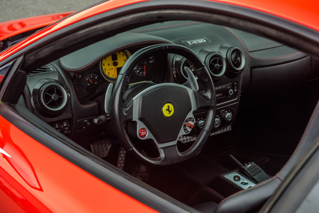 Kokpit Ferrari F430