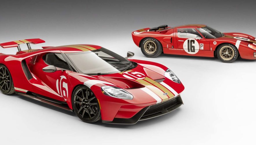 2022 Ford GT Alan Mann Heritage Edition z 1966 Ford “AM GT-1”