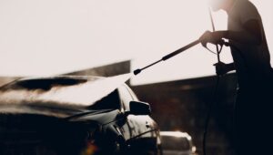 mycie auta pod ciśnieniem