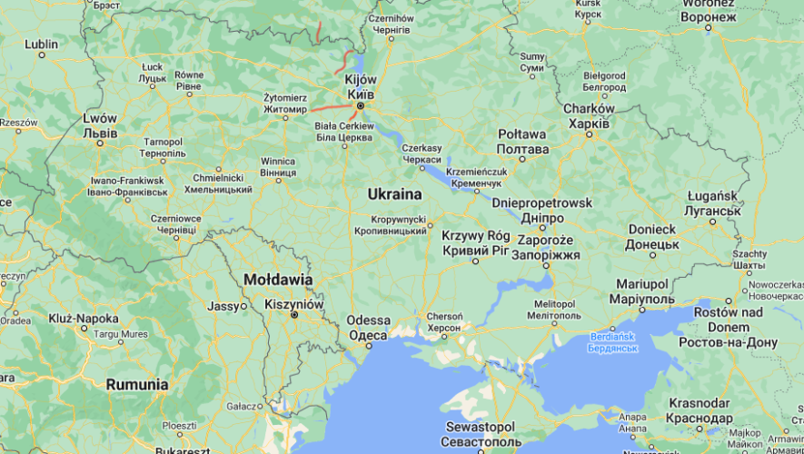 Google Maps Ukraina